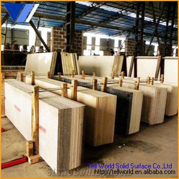 Acrylic Solid Surface Bar Counter(Translucent Panel with Led Lights)