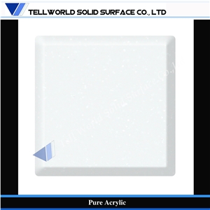 Black Pure Acrylic Solid Surface Slab,Best Quality with Factory Price