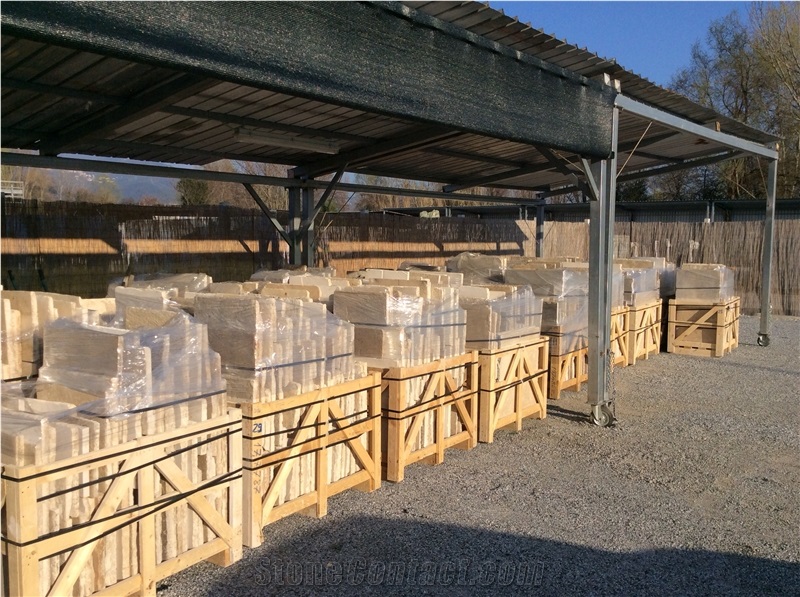 French Limestone Flooring Slabs & Tiles, Pierre De Bourgogne Limestone Slabs & Tiles