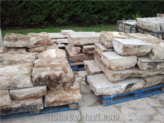 French Limestone Reclamied Flooring Tiles