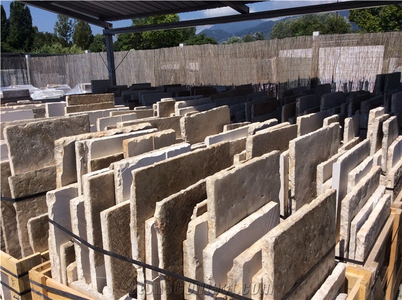 French Limestone Reclamied Flooring Tiles