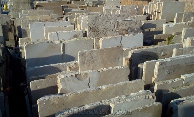 French Reclaimed Stone Flooring Slabs & Tiles, Pierre De Bourgogne Limestone Slabs & Tiles