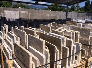 French Stone Flooring Slabs & Tiles, Reclaimed Flooring Limestone Slabs & Tiles