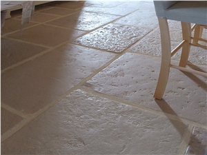 French Stone Flooring Slabs & Tiles, Reclaimed Flooring Limestone Slabs & Tiles