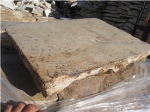 Reclaimed French Limestone Flooring Slabs & Tiles, Pierre De Bourgogne Limestone Slabs & Tiles