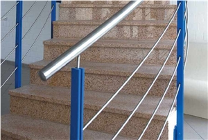 Granite natural stone staircase