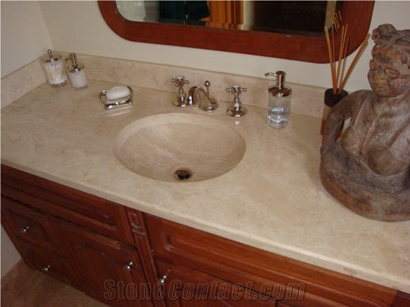 Caliza Capri Limestone Vanity Tops