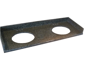 G654 Granite, Padang Dark Grey Granite Vanity Top, Padang Dark Granite Bath Tops