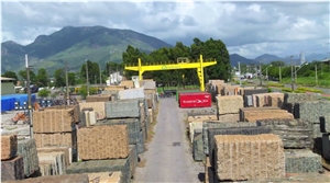 Verde Pavao Granite (Green Peacock Granite) Blocks