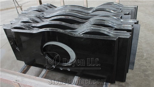 G684, Distributor Granite Vanity Tops, Pink Rose Vanity Tops; Standard Granite Tops;Bathroom Vanity, Bath Vanity Countertops, G684, Fuding , Magma Black Granite Furniture