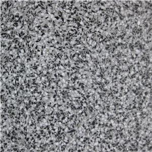 Point Black (Double Layer Terrazzo Tile)