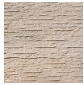 Aurora Ivory Marble Ledge Stone Panel for Wall Cladding, Beige Marble Wall Cladding