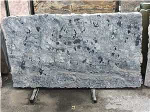 Aspen White Granite Slabs, Brazil White Granite