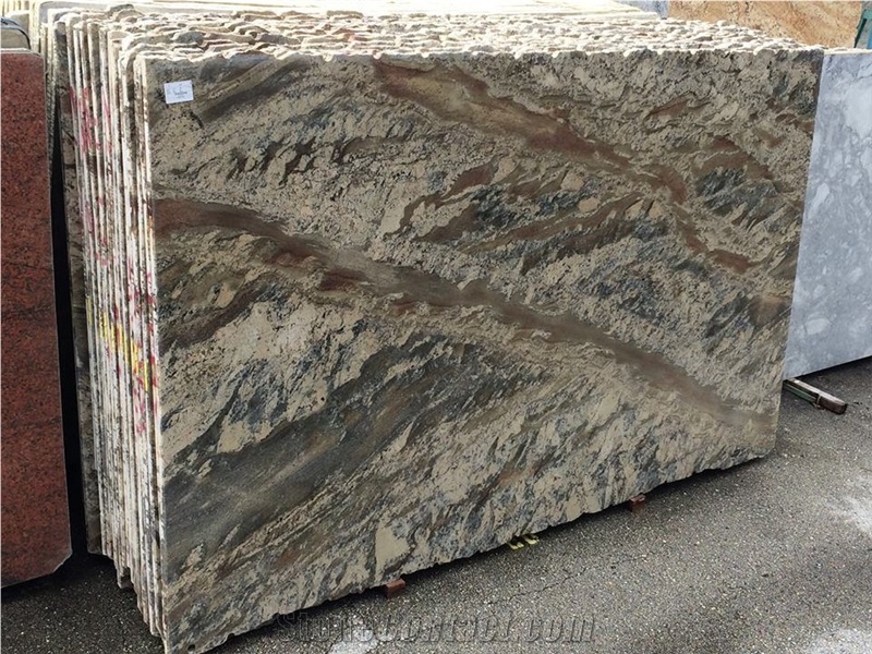 Bordeaux River Granite Slabs