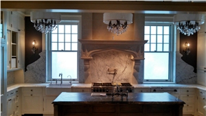 Marble Kitchen Renovation, Kitchen Hood