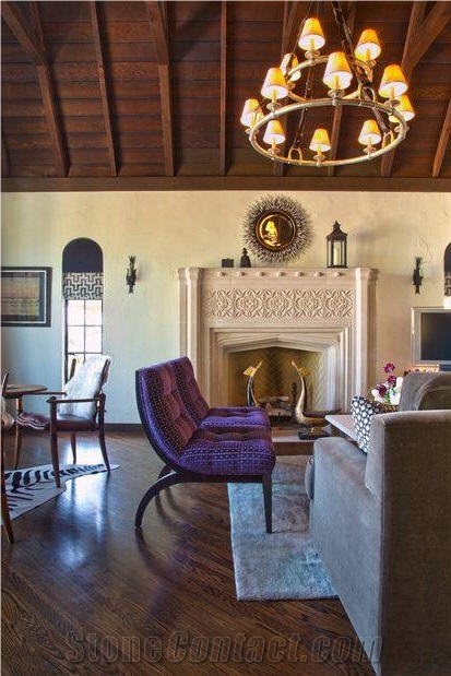 Massailia Mantel in Limestone Cream