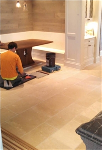 Travertine Floor Pattern