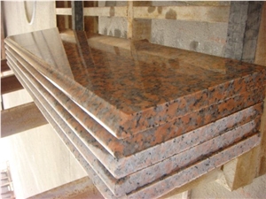 Steps from Granite Maple Red Granite