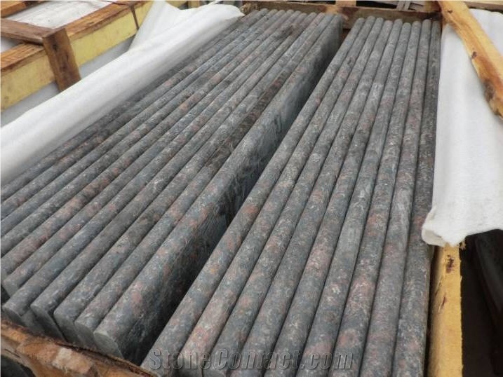 Tan Brown Granite Flamed or Polished Steps
