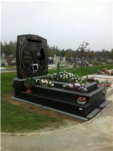 Black Granite Monument