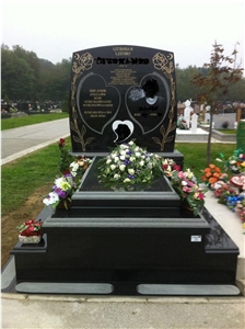 Black Granite Monument