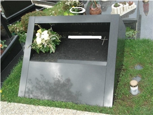 China Impala Black Granite Gravestone