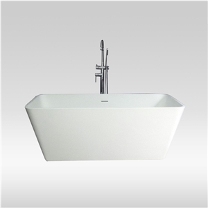 2014 New Solid Surface Freestanding Bathroom Bathtub (Jz8603)