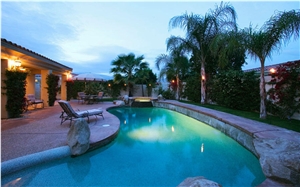 Cantera Diamante Rosa Pool Deck Pavers, Diamante Rosa Cantera Coping