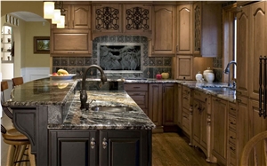 Granito Verde Maritaka Countertop