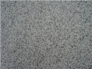 China White Sesame Granite G655 Slab & Tile, Flamed