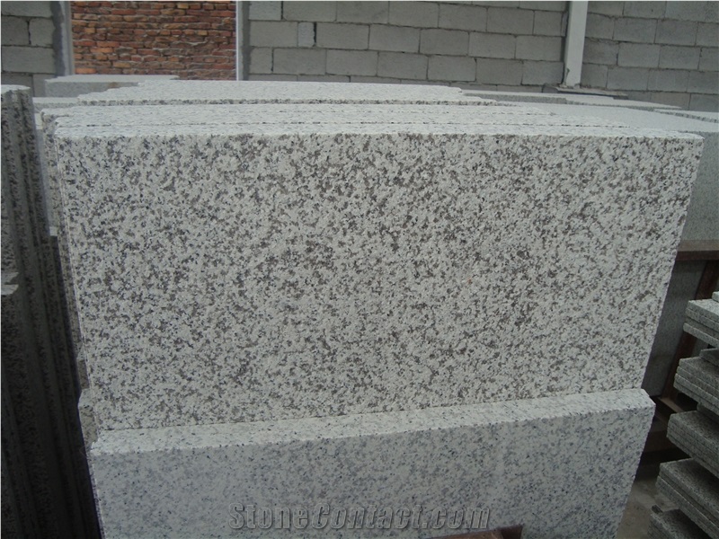 China White Sesame Granite G655 Tiles, China White Granite
