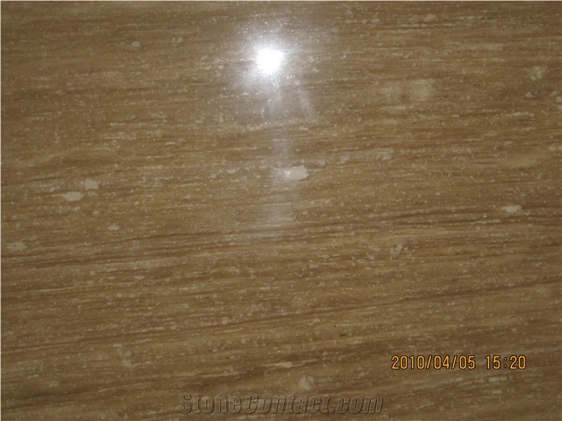 Coffee Wood Grain Marble Slabs & Tiles, Royal Wood Grain Marble Slabs & Tiles，Polishing
