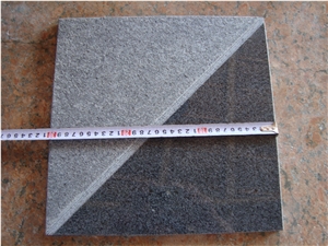 G654 Dark Grey Black Granite Slabs & Tiles,Honed