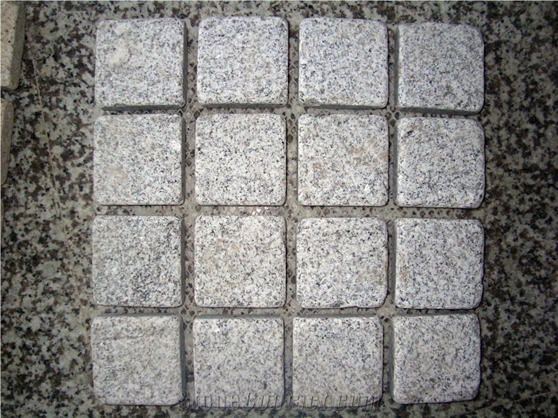 Granite Paving Stone, Grey Granite Cube Stone & Pavers