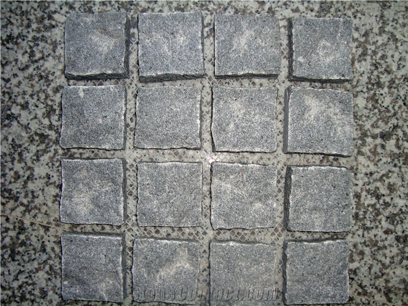 Granite Paving Stone, Grey Granite Cube Stone & Pavers