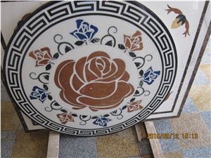 Marble Waterjet Medallion Marble Waterjet Medallion