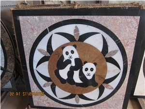 Marble Waterjet Medallion