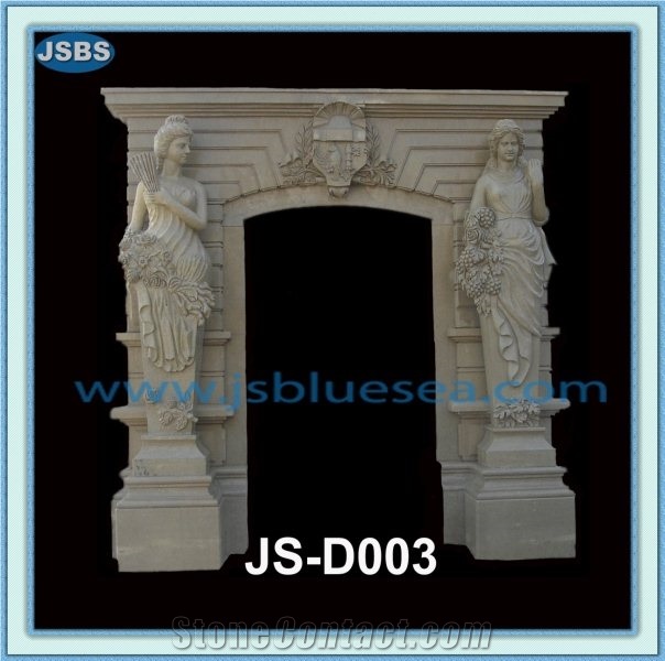 Carving Stone Door Frame, Natural Marble Door Frame
