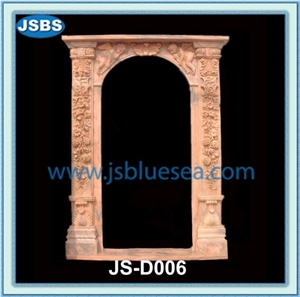 Carving Stone Door Frame, Natural Marble Door Frame