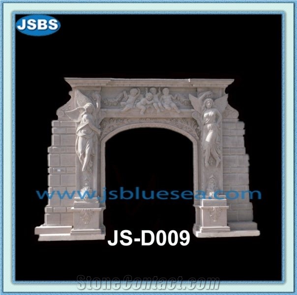 Carving Stone Door Frame, Natural Marble Door Frame