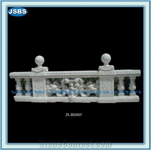 Decorative Stone Stair Baluster Railings
