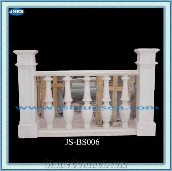 Decorative Stone Stair Baluster Railings