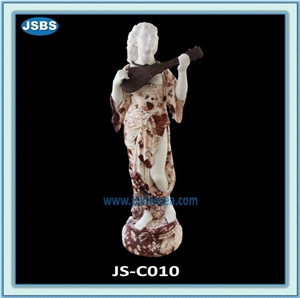 Marble Girl Statue, Natural Marble Statues