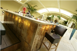 Honey Amber Onyx Tiles & Slabs