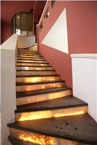 Honey Amber Onyx Tiles & Slabs