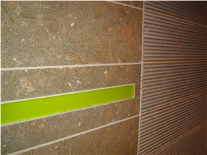 Sea Grass Limestone Tiles & Slabs, Seagrass Limestone