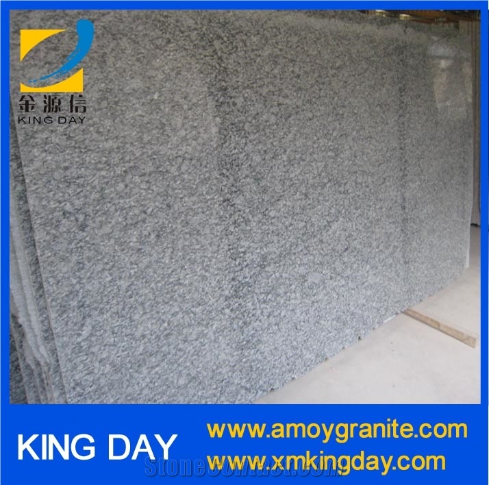 White Wave Granite Slab,Spray White,Wave White