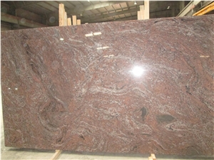 Rosa Fantasy Granite Slabs & Tiles, Red Polished Granite Floor Tiles, Wall Tiles