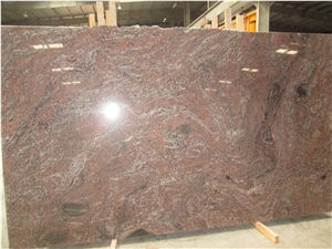 Rosa Fantasy Granite Slabs & Tiles, Red Polished Granite Floor Tiles, Wall Tiles