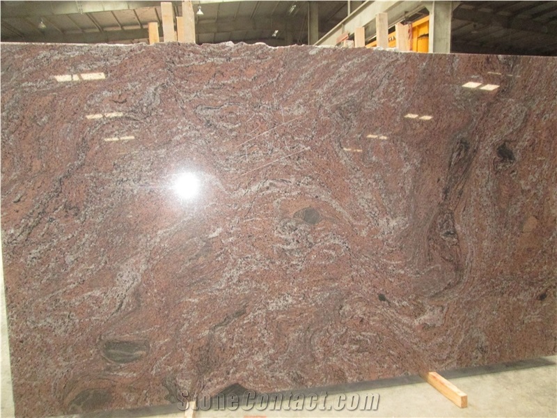 Rosa Fantasy Granite Slabs & Tiles, Red Polished Granite Floor Tiles, Wall Tiles